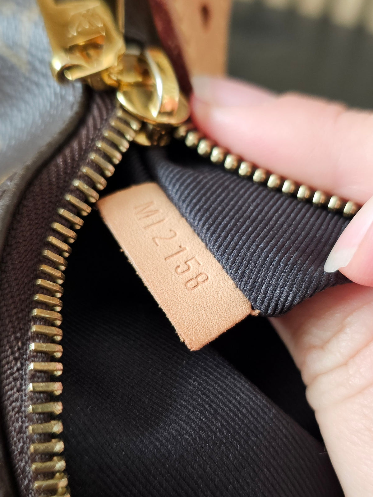 M43644 - Louis Vuitton bumbag in monogram kanvas.