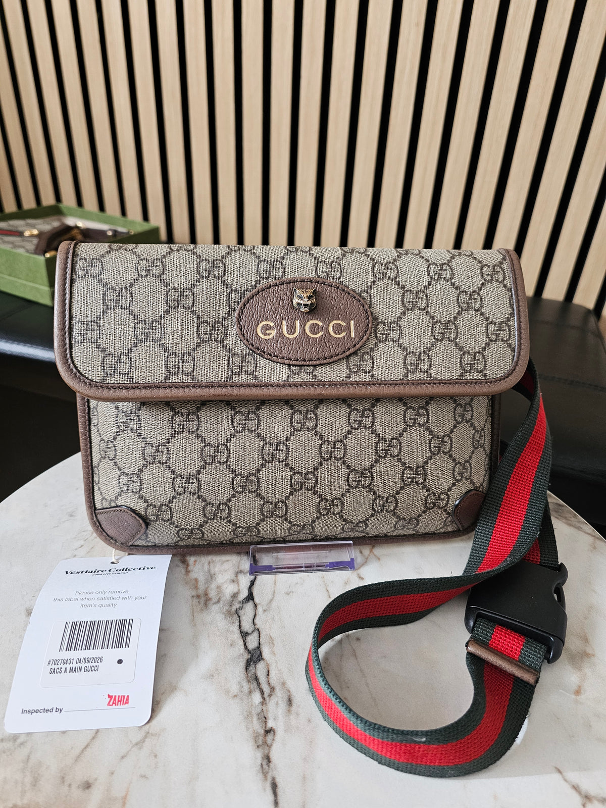 493930- Gucci beltbag, Ophidia GG supreme.
