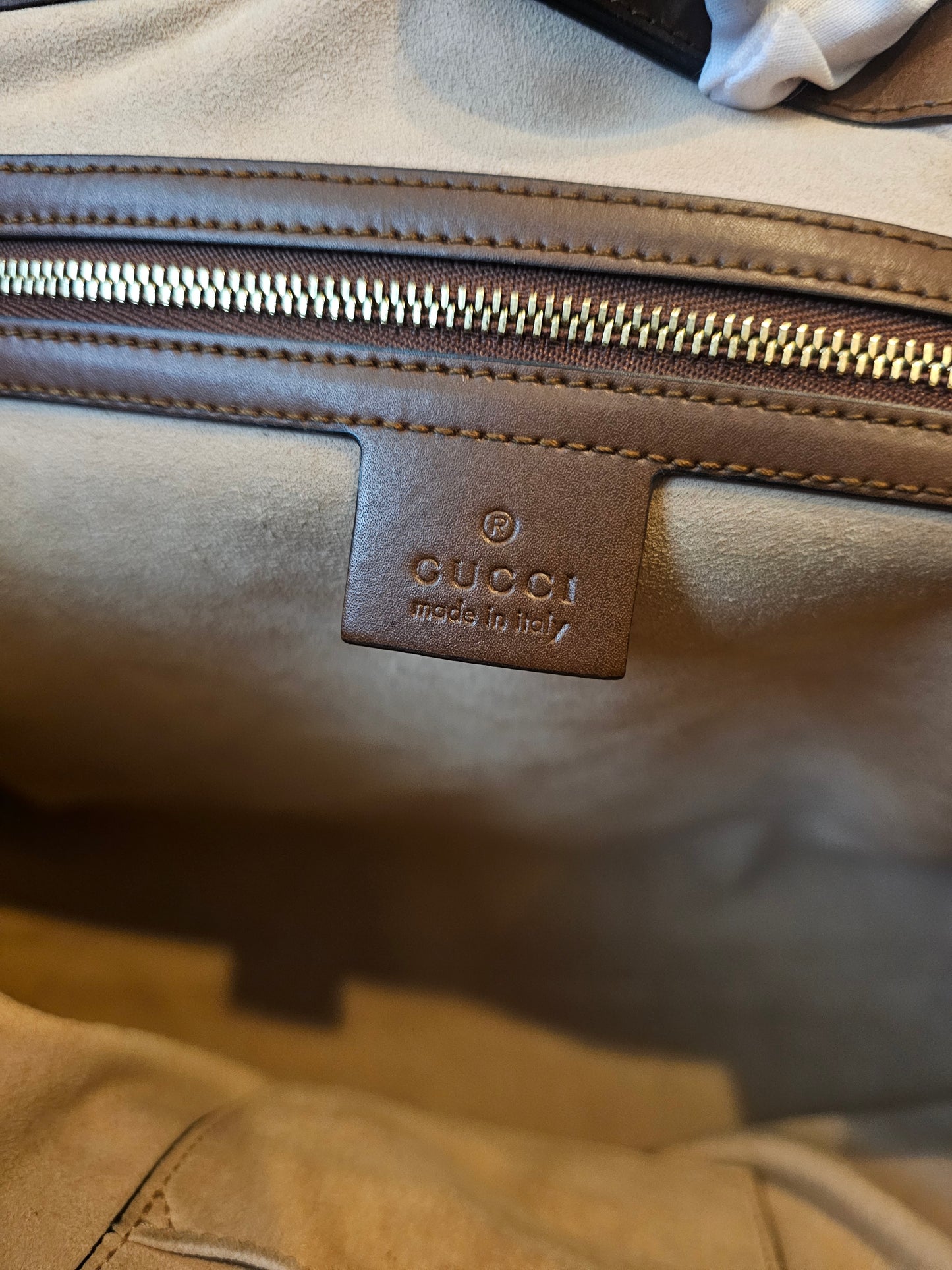 Gucci tote bag with shoulder strap- Supreme GG.