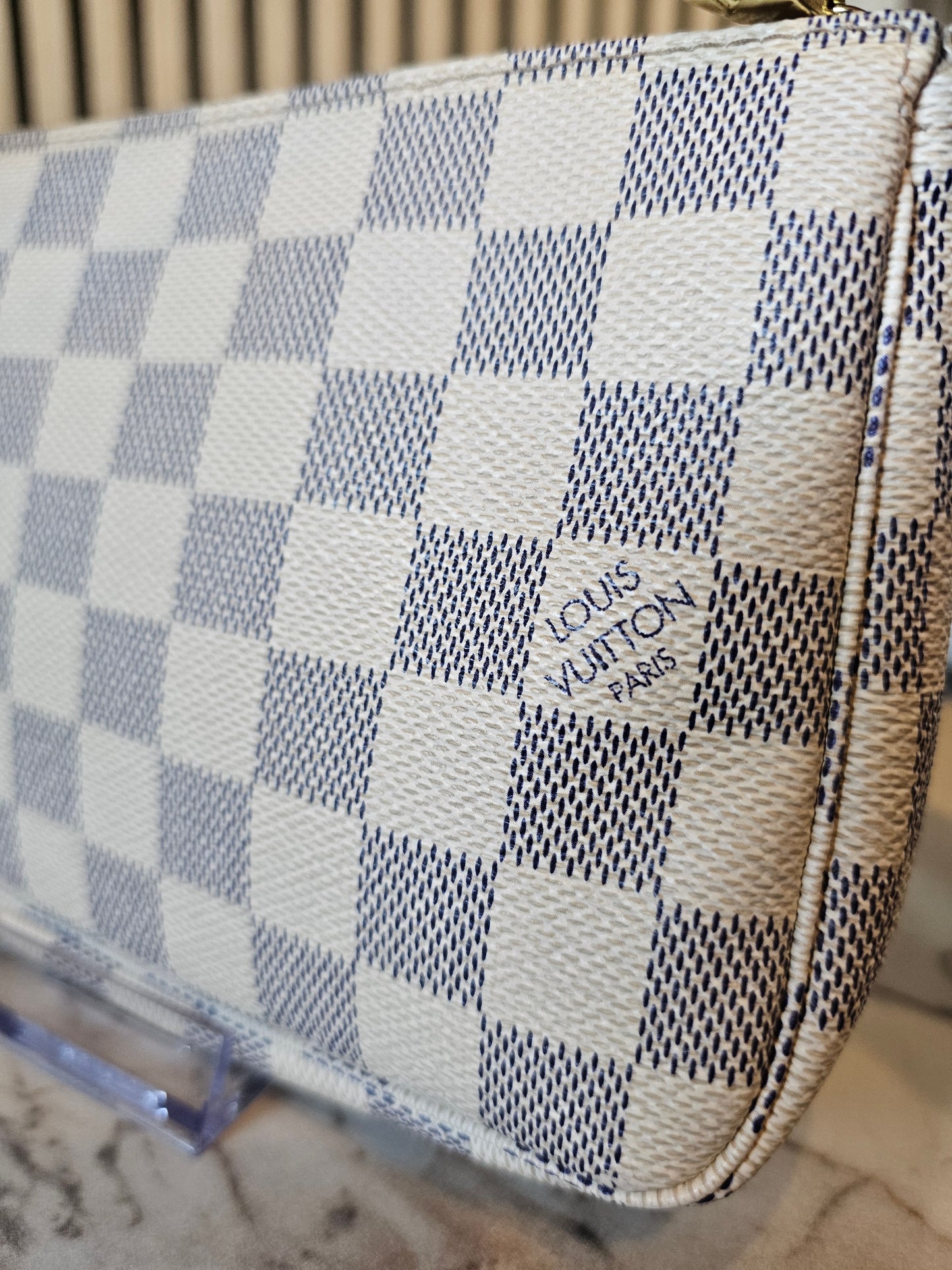 N51986 - Pochette accesories I damier azur.