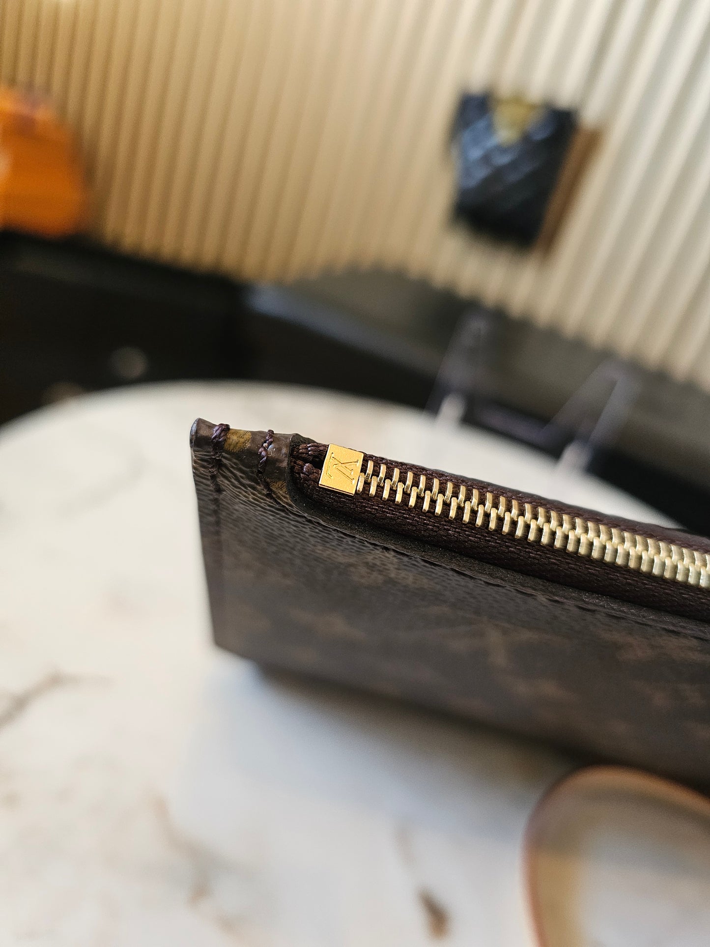 Neverfull Clutch I monogram kanvas - MM size.