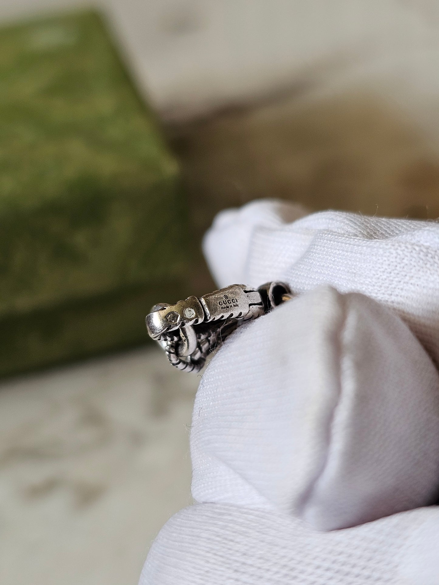 Gucci halskæde - interlocking silver.