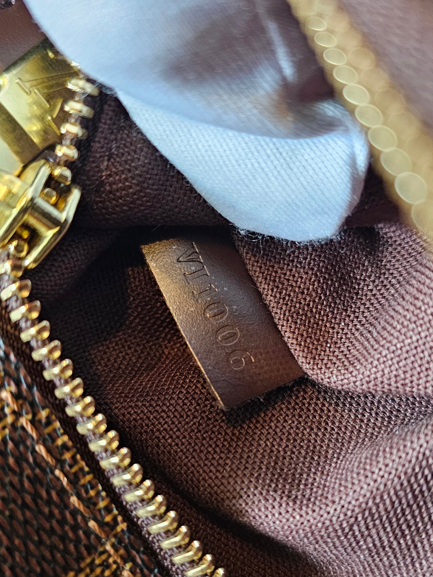 N51172 - Louis Vuitton bumbag, Melville, damier ebene.