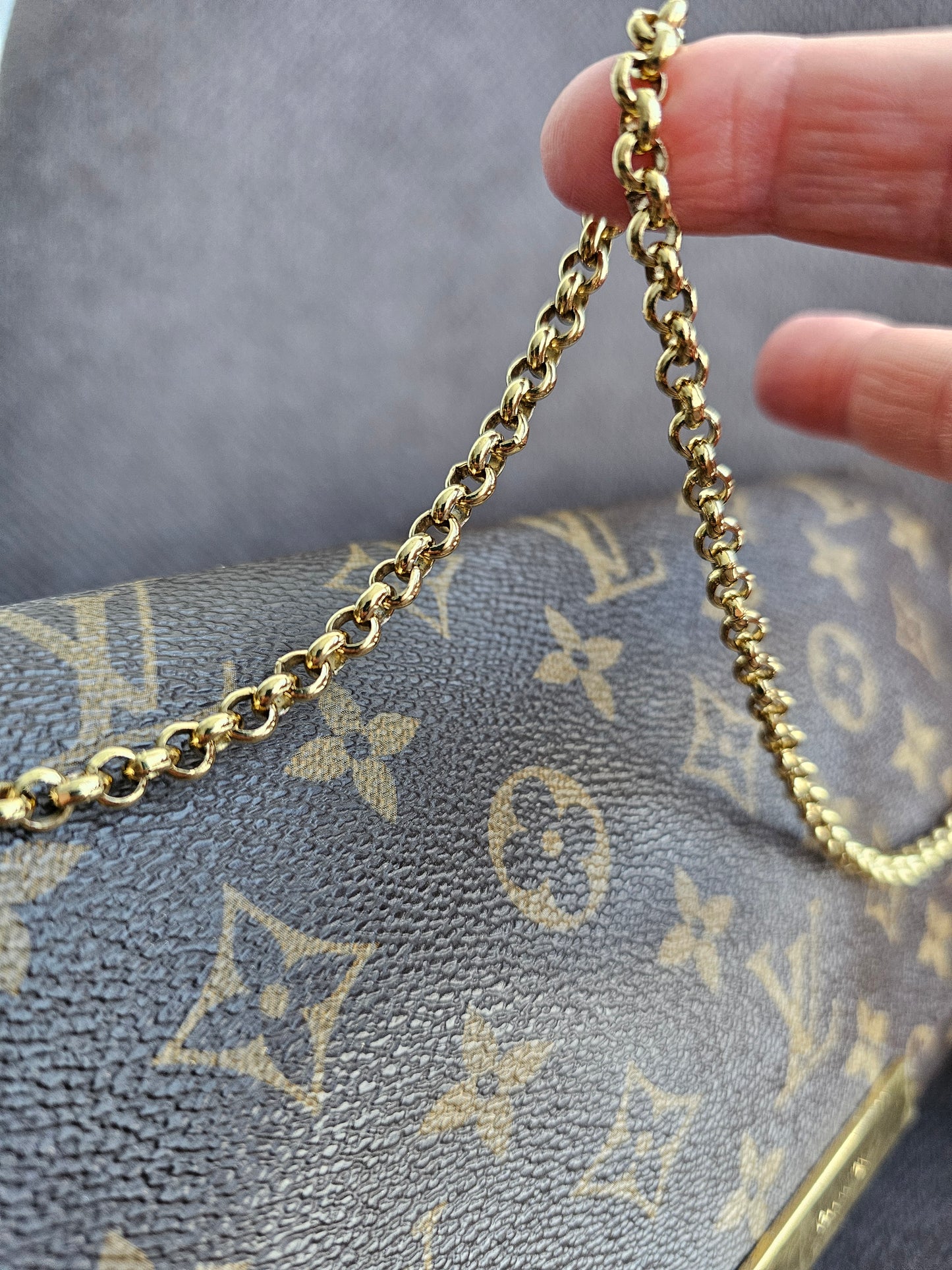 Louis Vuitton, Favorite MM, MNG. Kanvas.