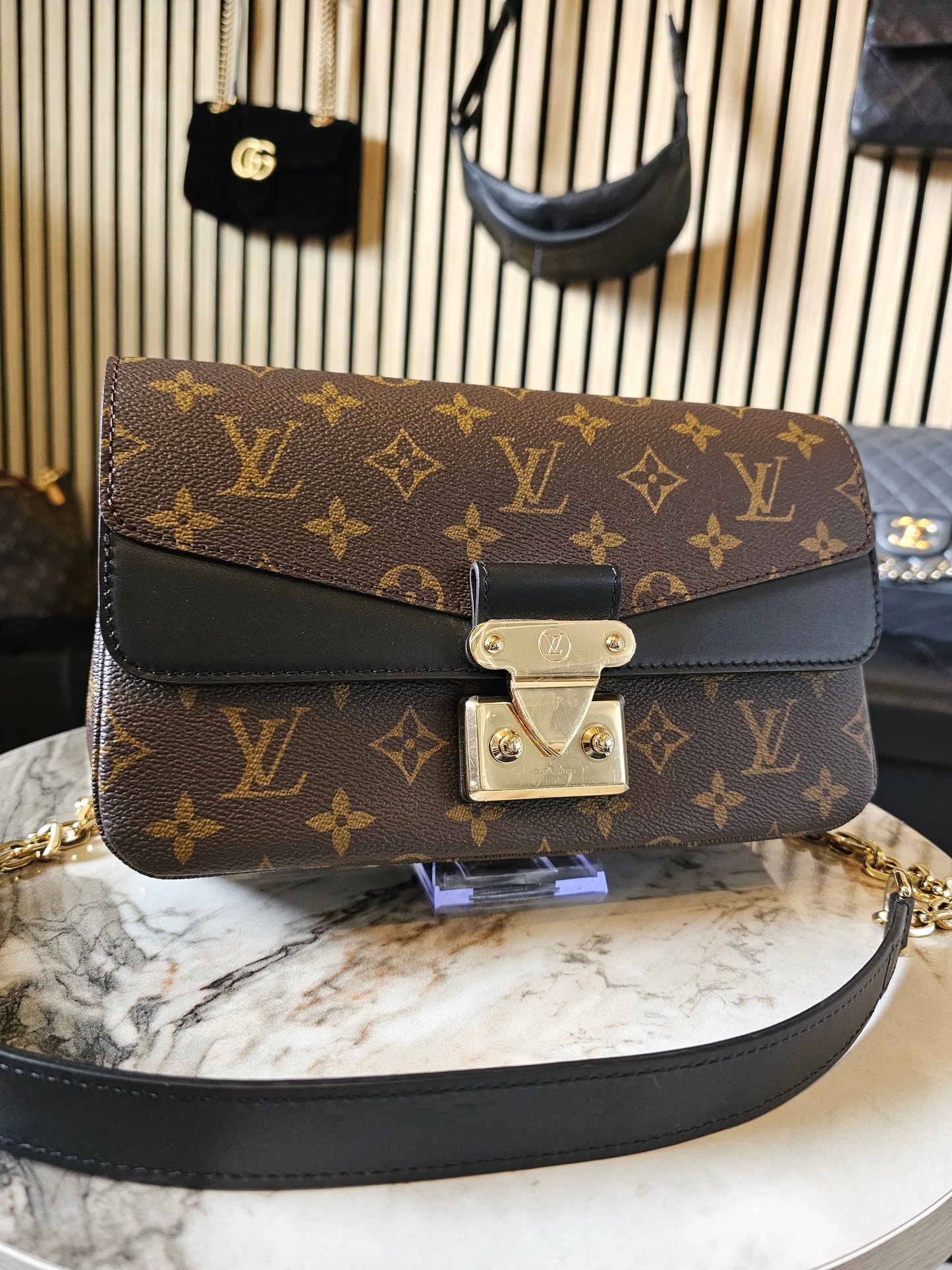 M46126 - Louis Vuitton Marceau, MNG kanvas - black.