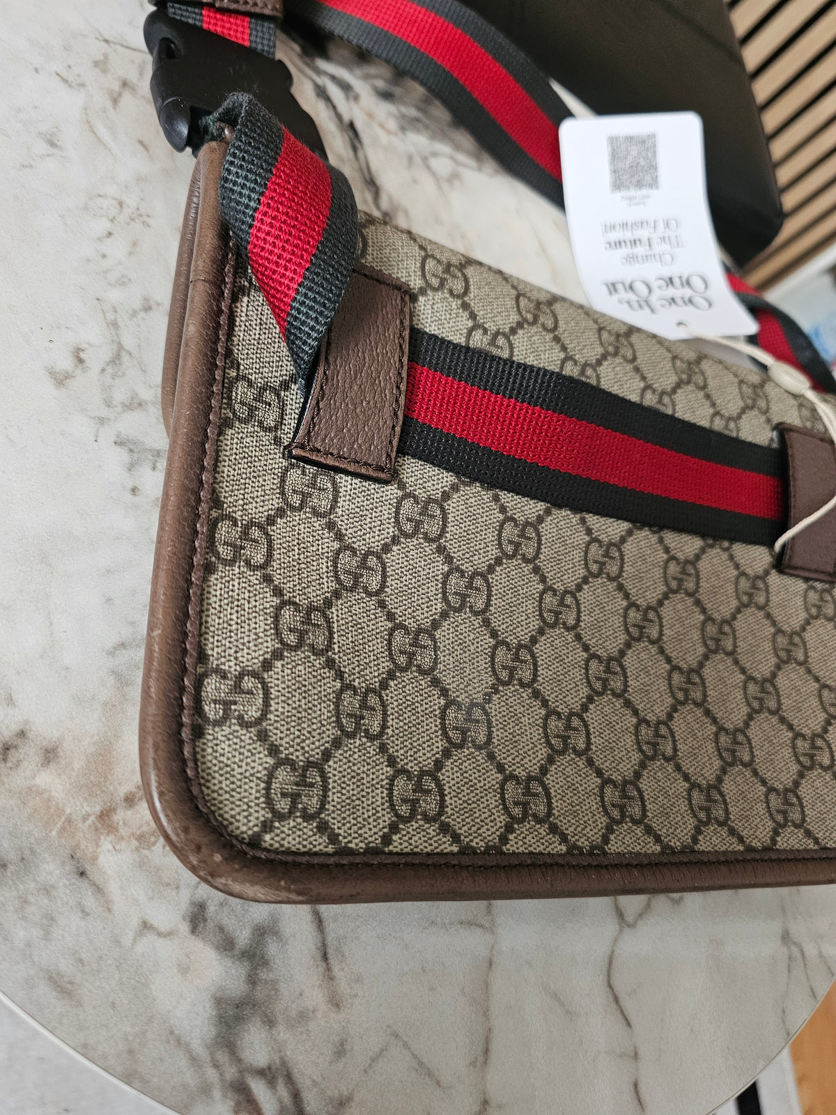 493930- Gucci beltbag, Ophidia GG supreme.