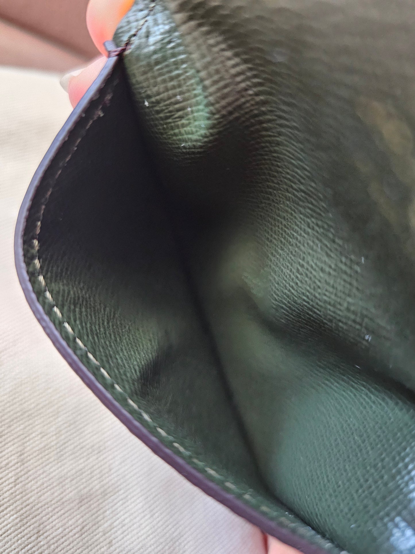 Louis Vuitton mønt pung I monogram kanvas.