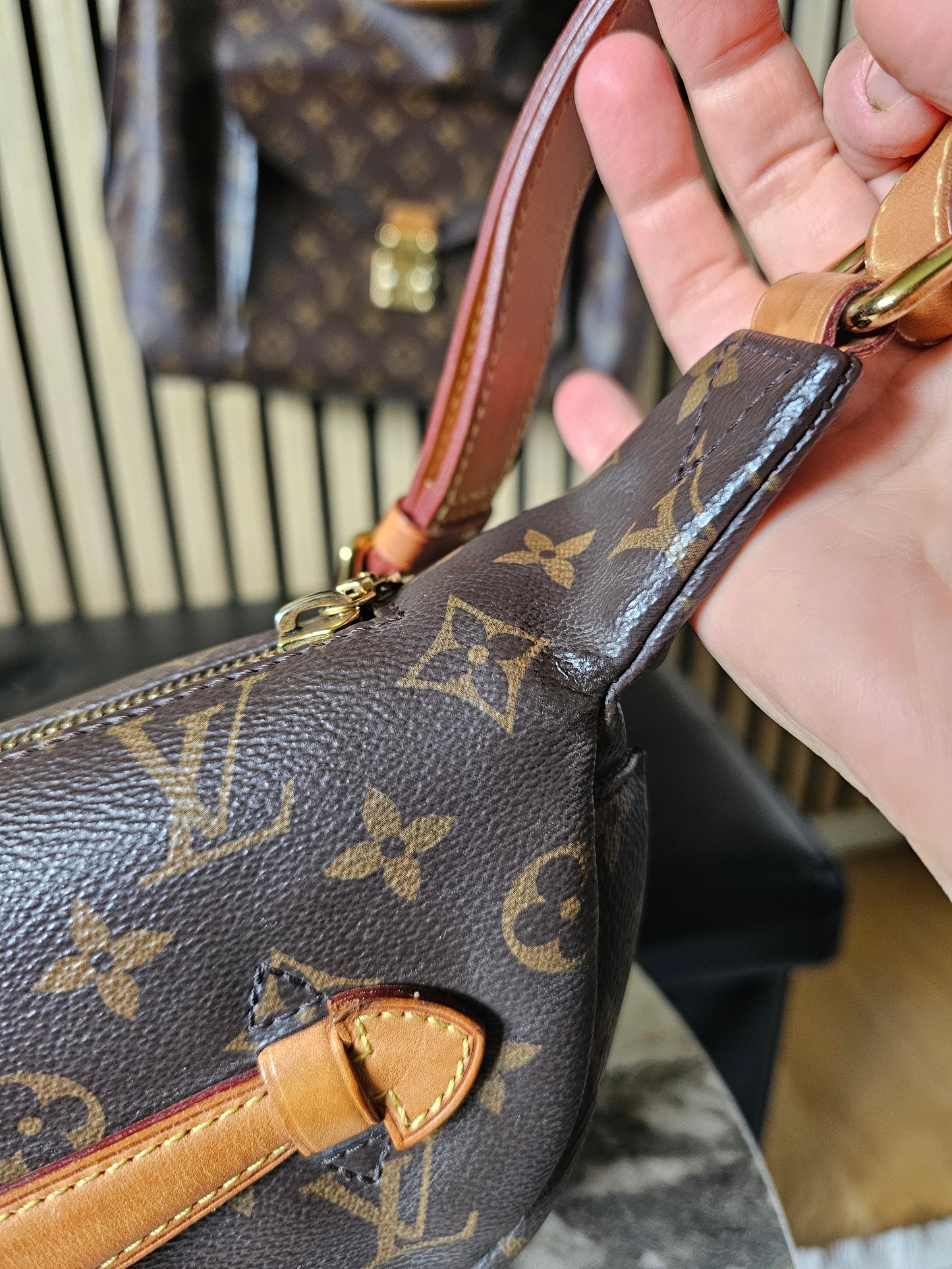 M43644 - Louis Vuitton bumbag, monogram kanvas.